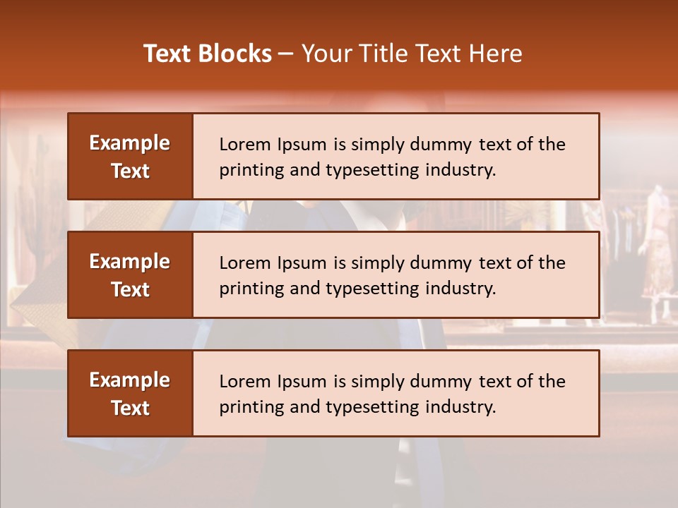 Bag Sale Night PowerPoint Template