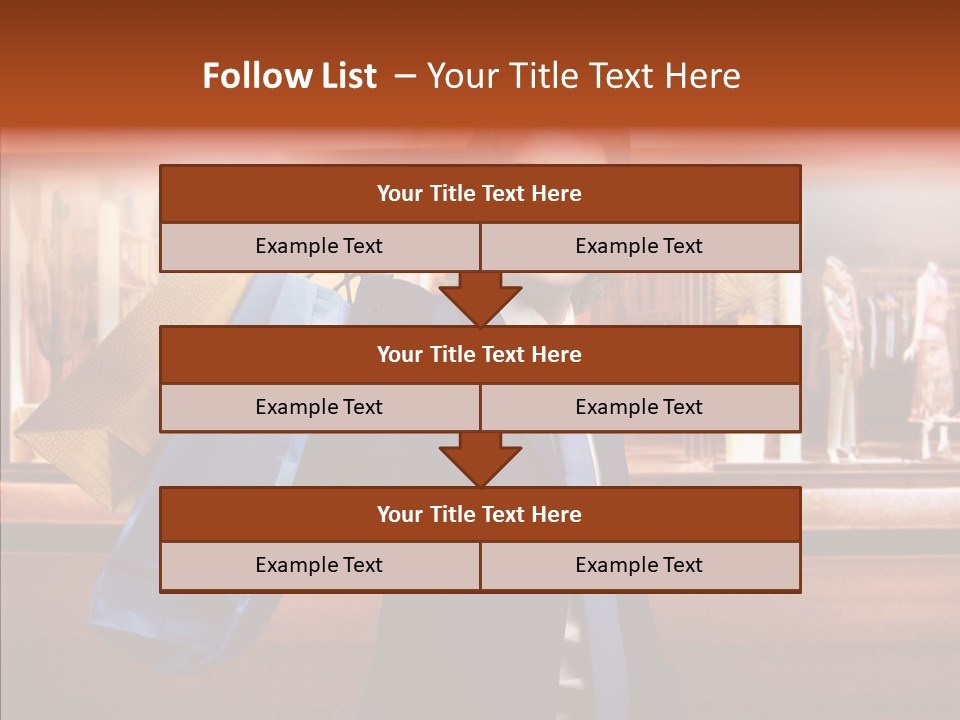 Bag Sale Night PowerPoint Template