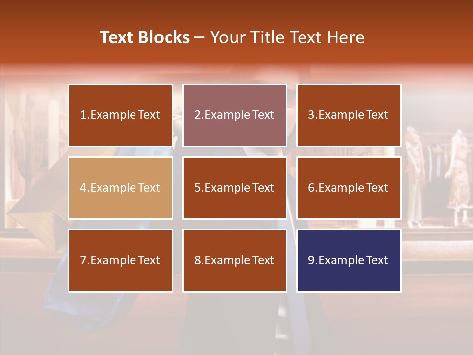 Bag Sale Night PowerPoint Template