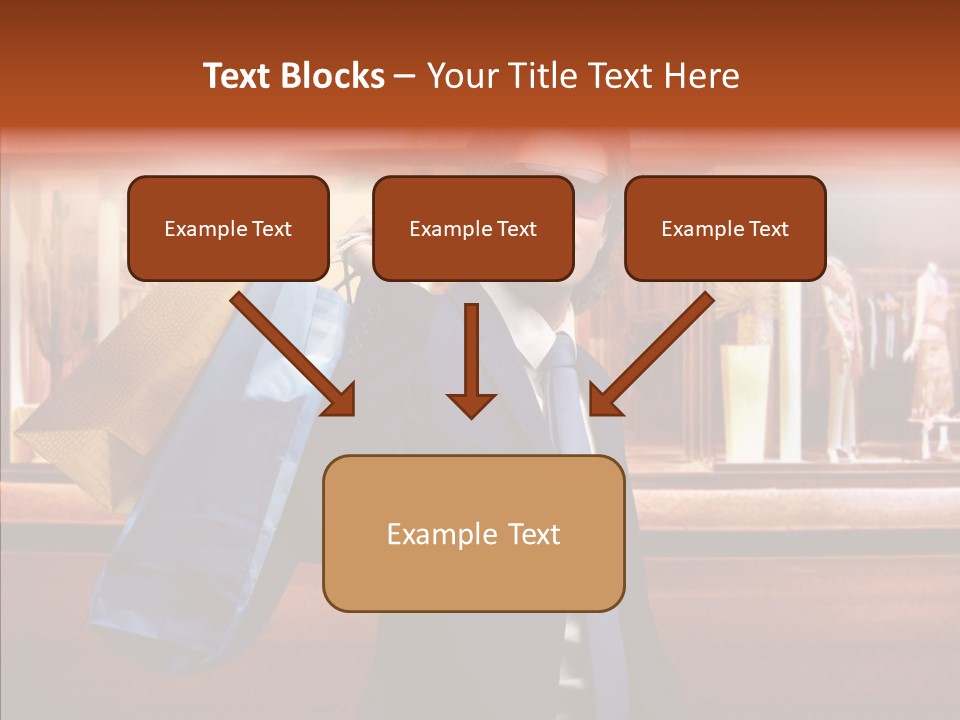 Bag Sale Night PowerPoint Template