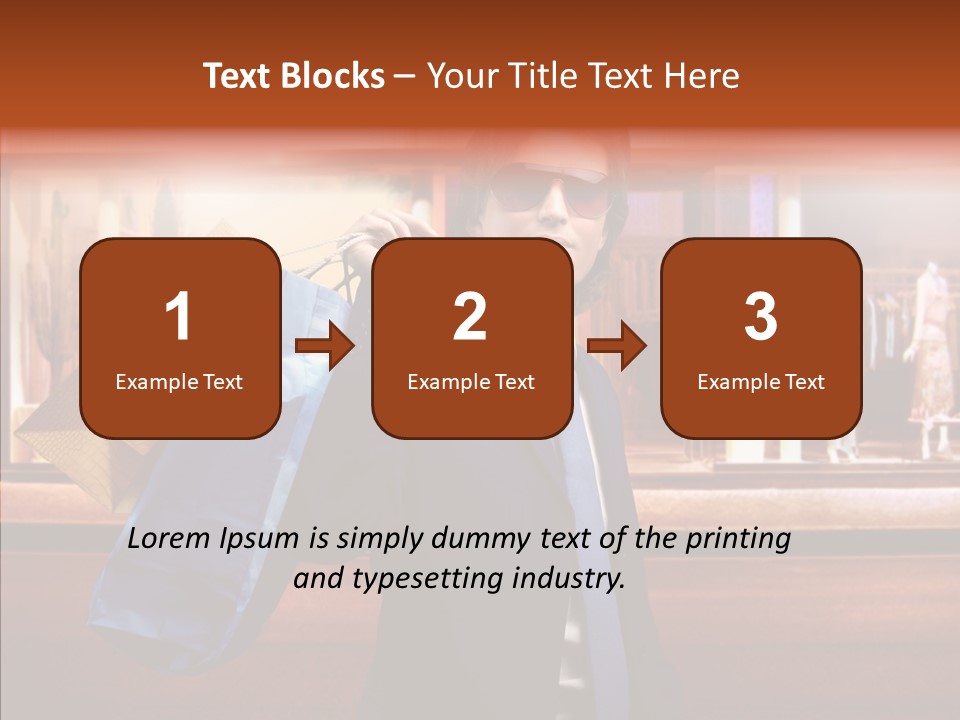 Bag Sale Night PowerPoint Template