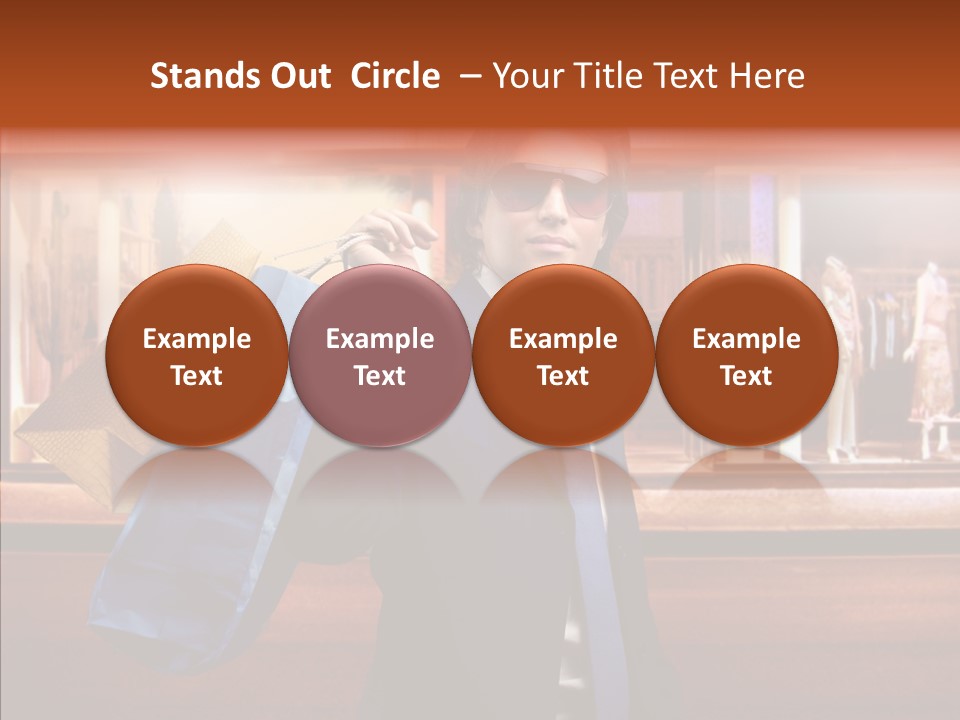 Bag Sale Night PowerPoint Template