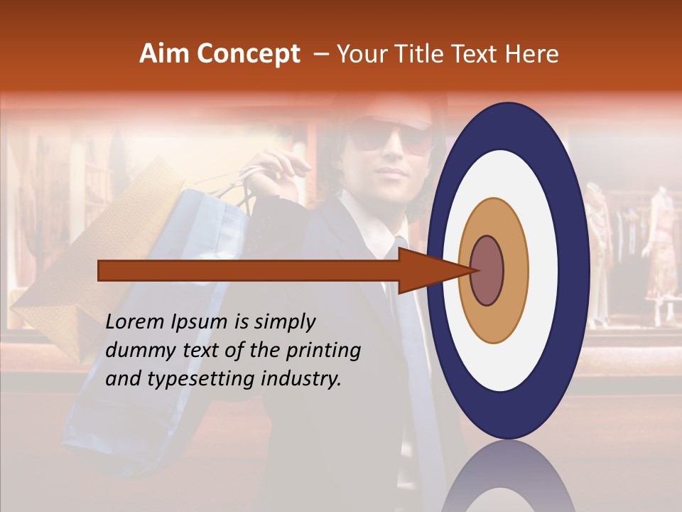 Bag Sale Night PowerPoint Template