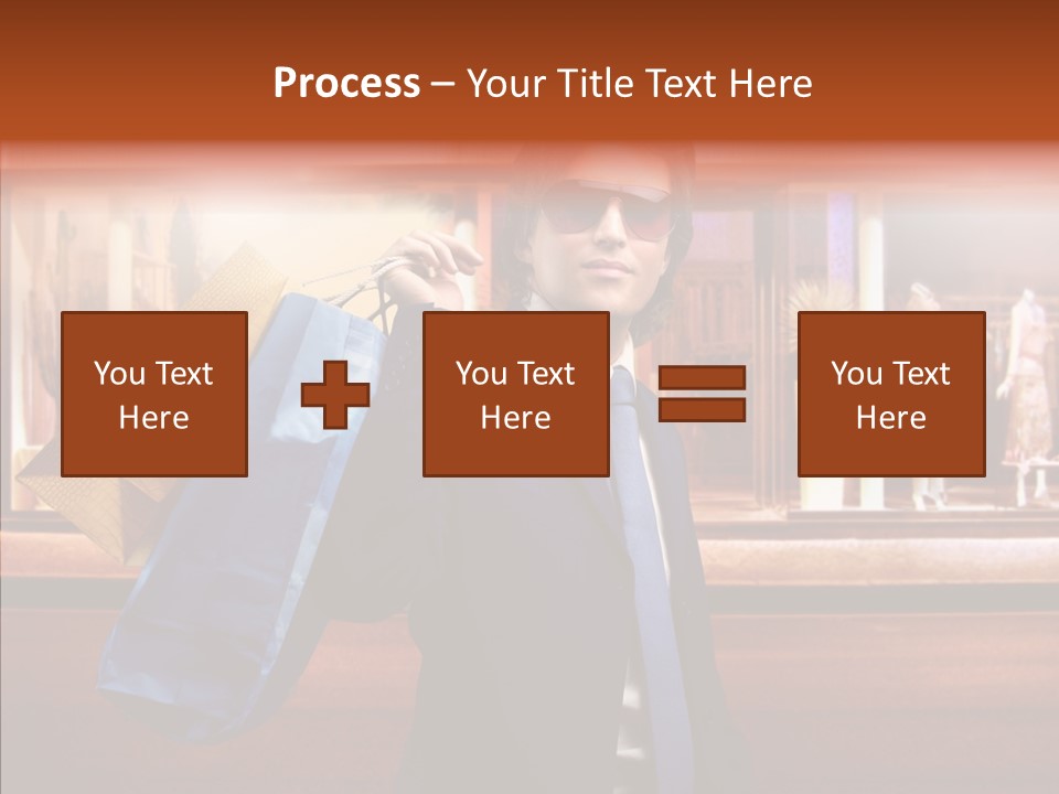 Bag Sale Night PowerPoint Template