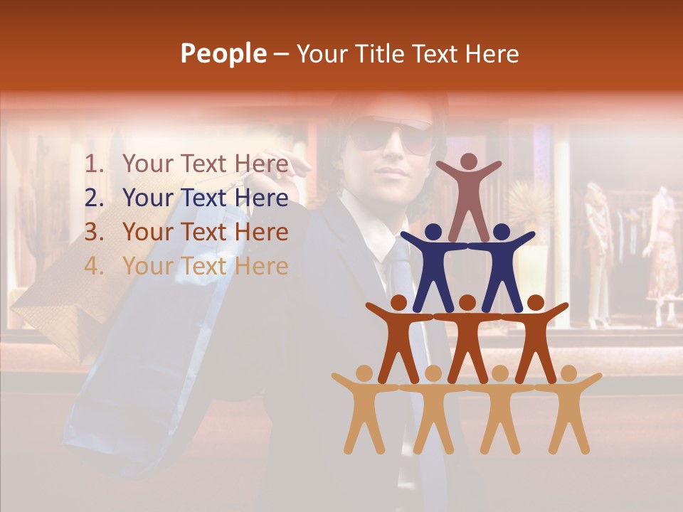 Bag Sale Night PowerPoint Template