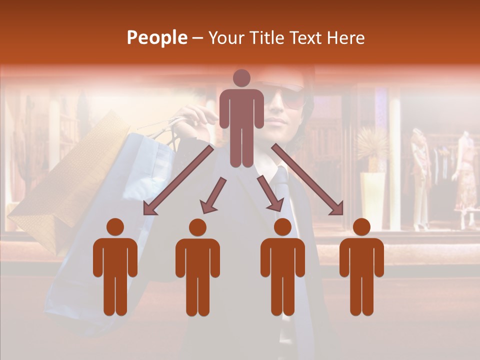 Bag Sale Night PowerPoint Template