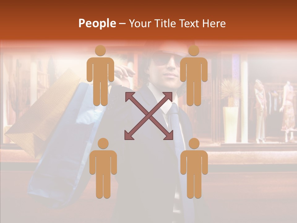 Bag Sale Night PowerPoint Template