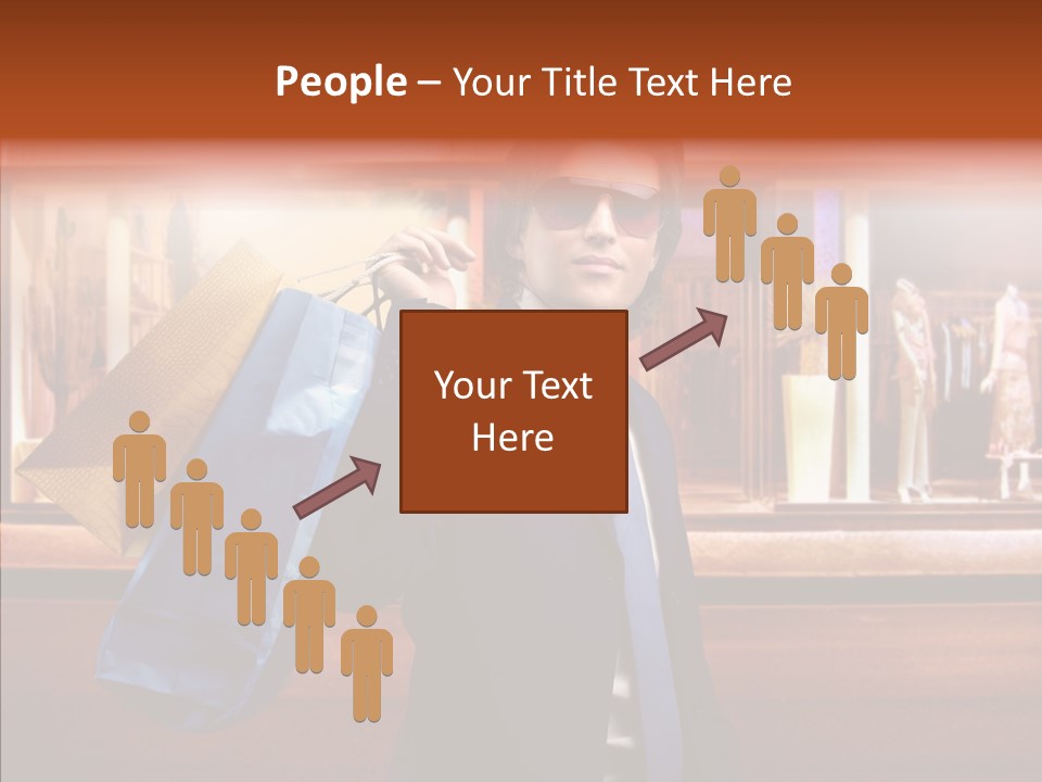 Bag Sale Night PowerPoint Template