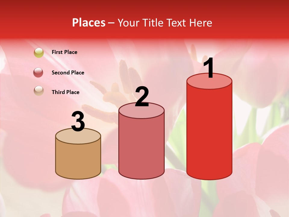 Beautiful Seasonal Arrangement PowerPoint Template