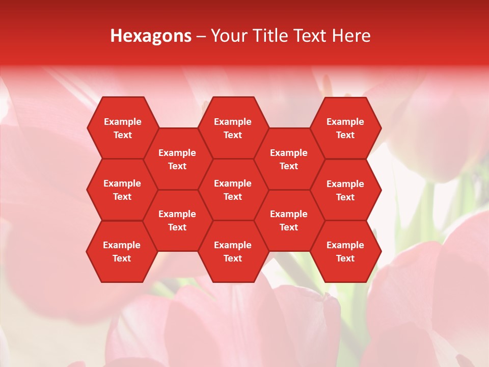 Beautiful Seasonal Arrangement PowerPoint Template