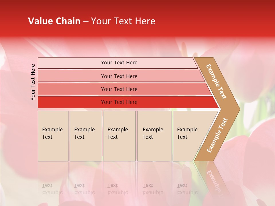 Beautiful Seasonal Arrangement PowerPoint Template
