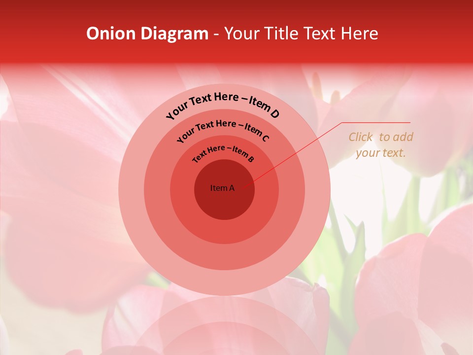 Beautiful Seasonal Arrangement PowerPoint Template