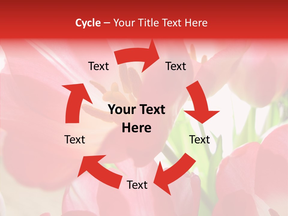 Beautiful Seasonal Arrangement PowerPoint Template