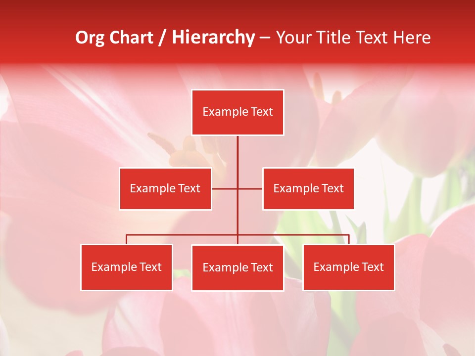Beautiful Seasonal Arrangement PowerPoint Template