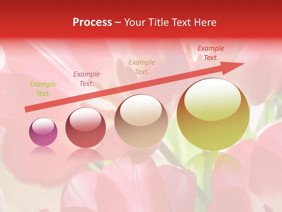 Beautiful Seasonal Arrangement PowerPoint Template