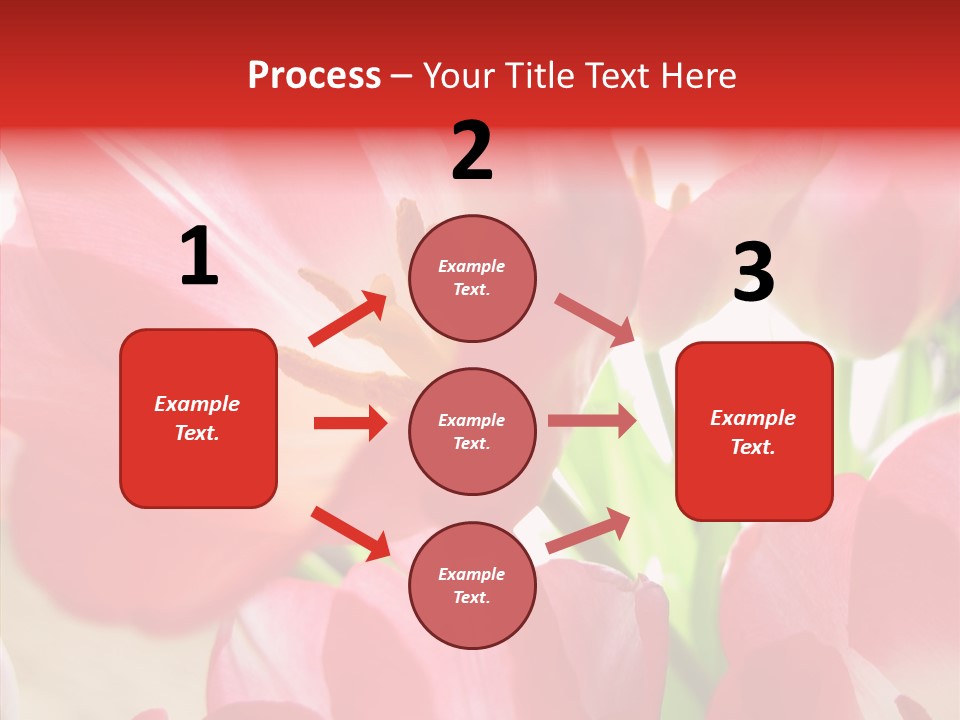Beautiful Seasonal Arrangement PowerPoint Template