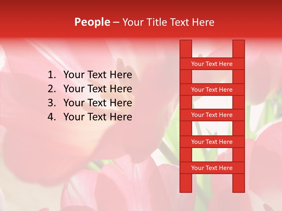 Beautiful Seasonal Arrangement PowerPoint Template