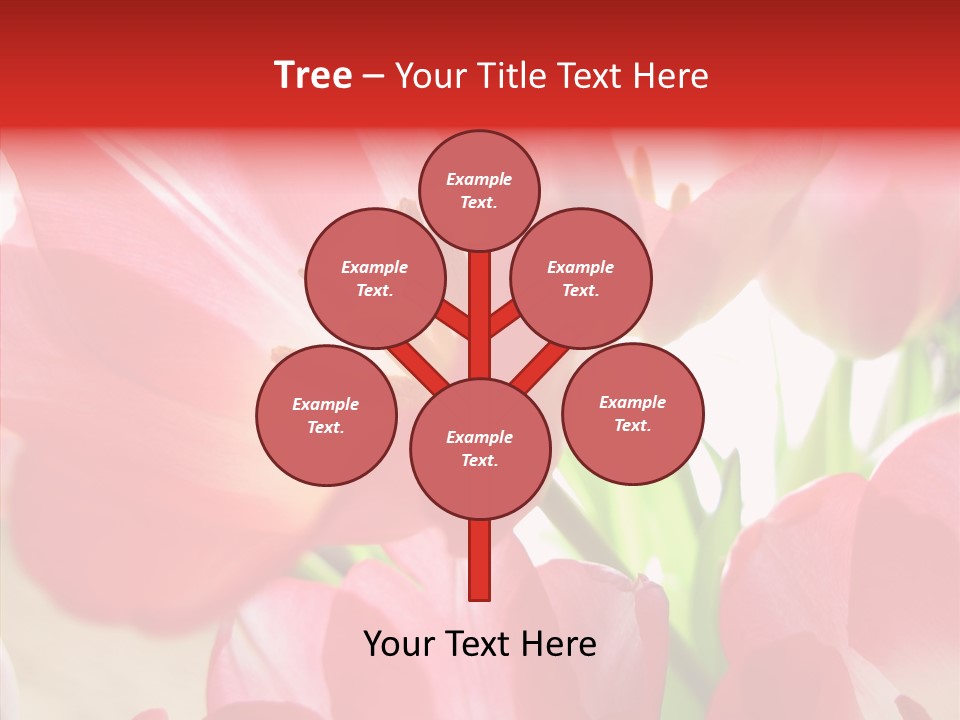 Beautiful Seasonal Arrangement PowerPoint Template