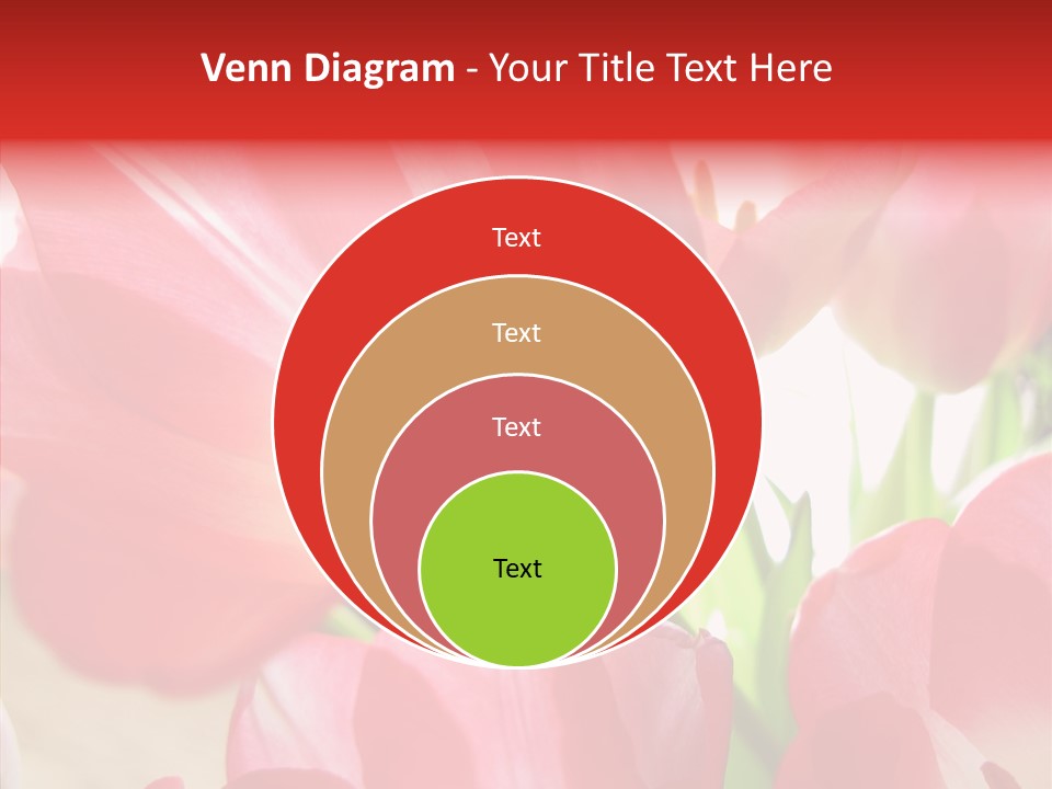 Beautiful Seasonal Arrangement PowerPoint Template