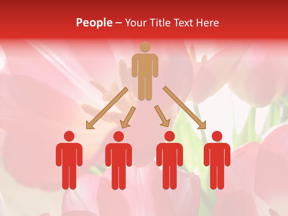 Beautiful Seasonal Arrangement PowerPoint Template