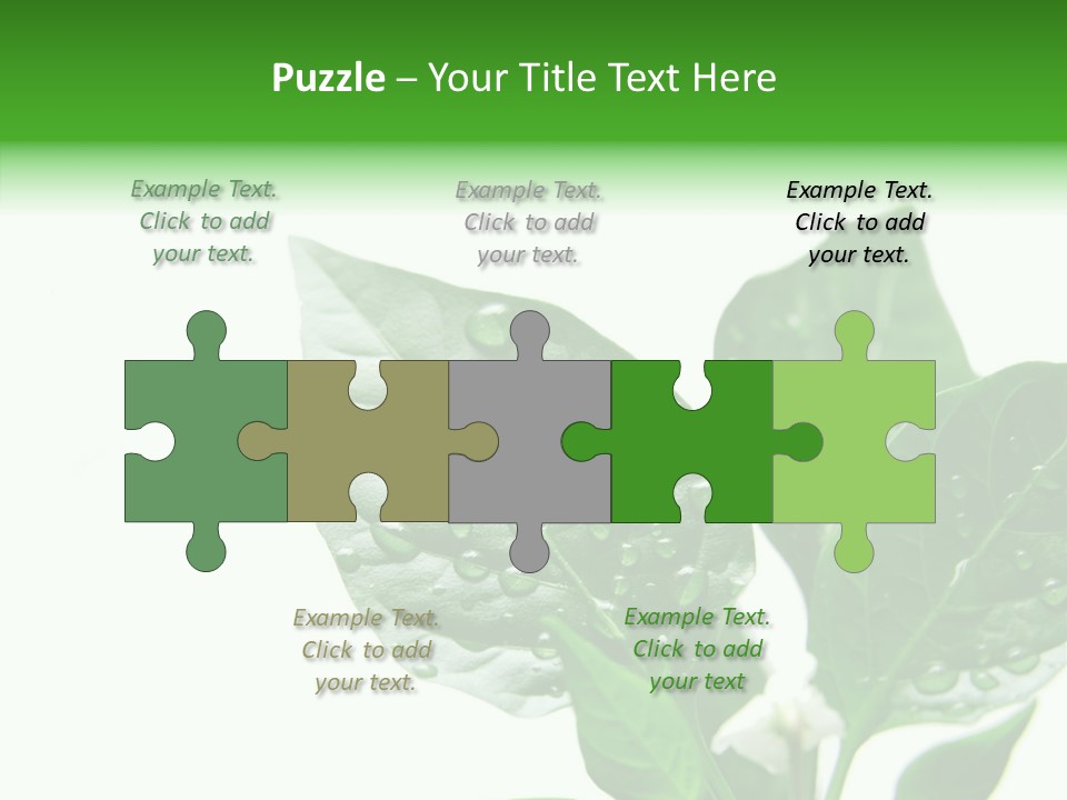 Garden Green Farmland PowerPoint Template