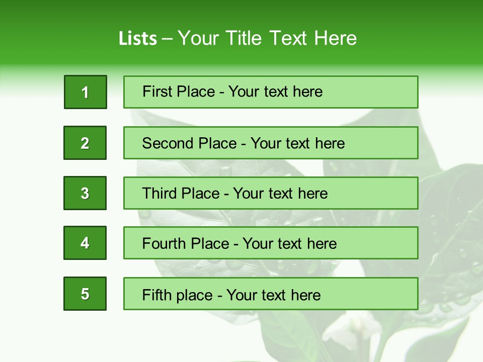Garden Green Farmland PowerPoint Template