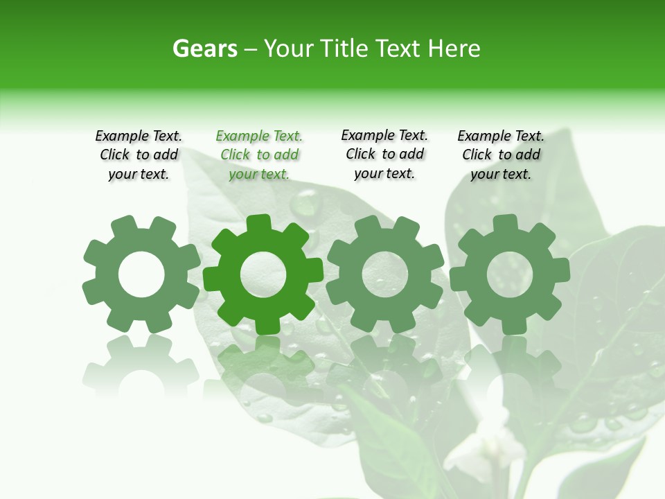 Garden Green Farmland PowerPoint Template