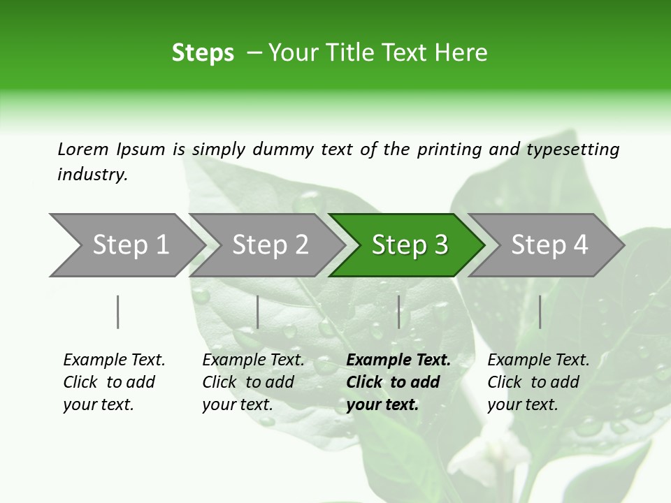 Garden Green Farmland PowerPoint Template