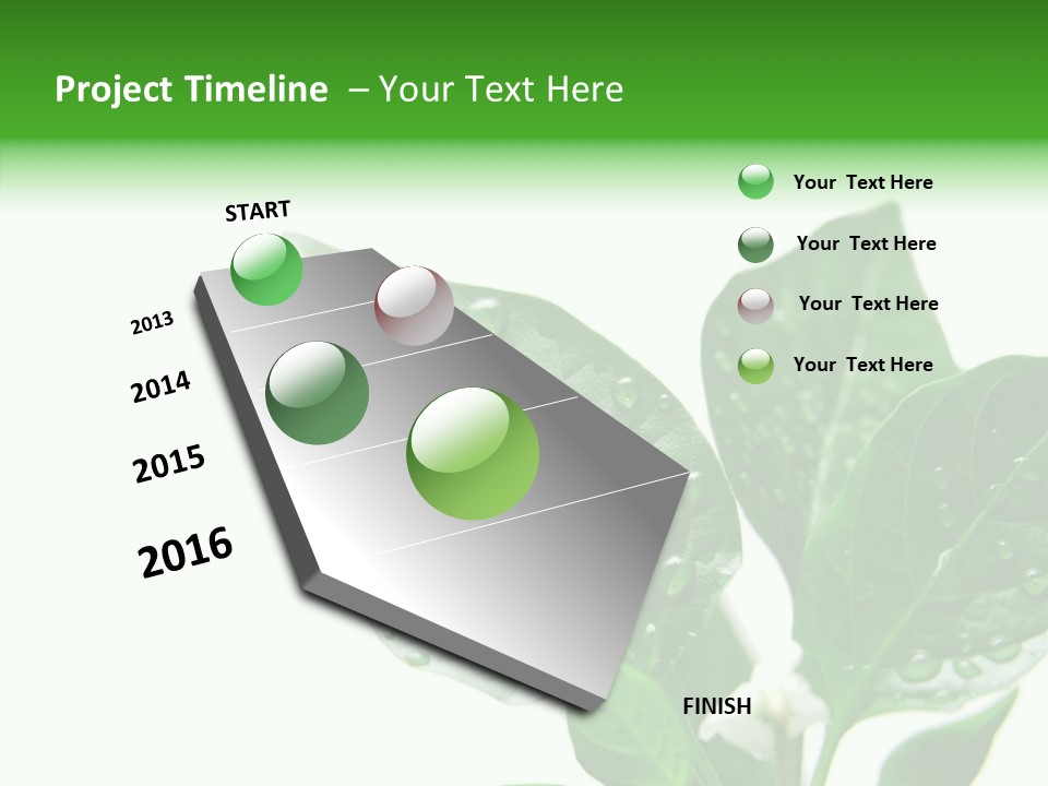 Garden Green Farmland PowerPoint Template
