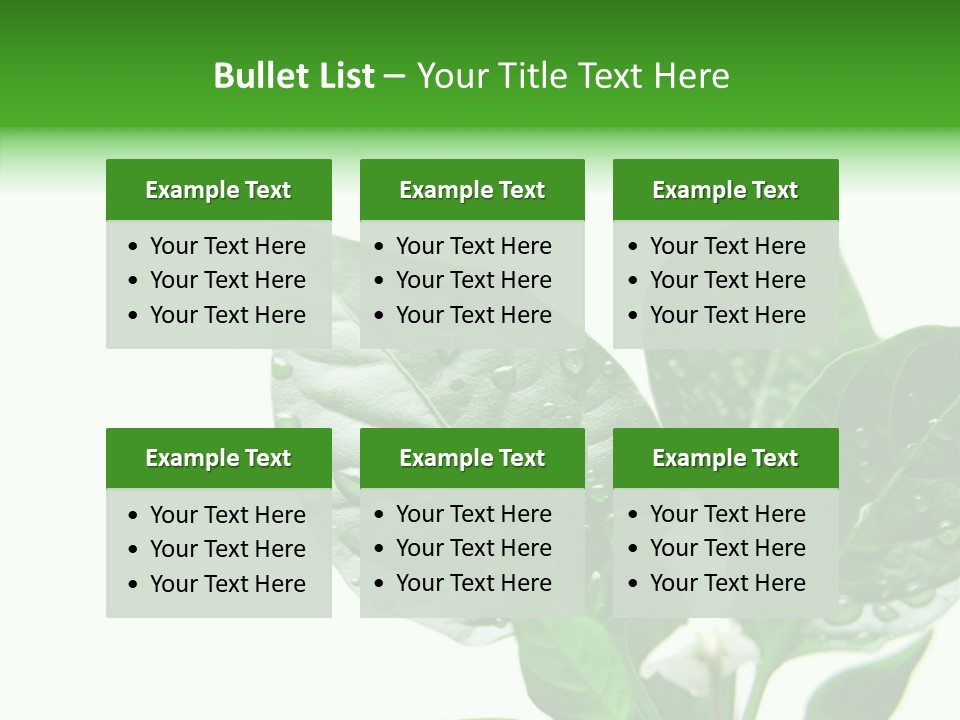 Garden Green Farmland PowerPoint Template