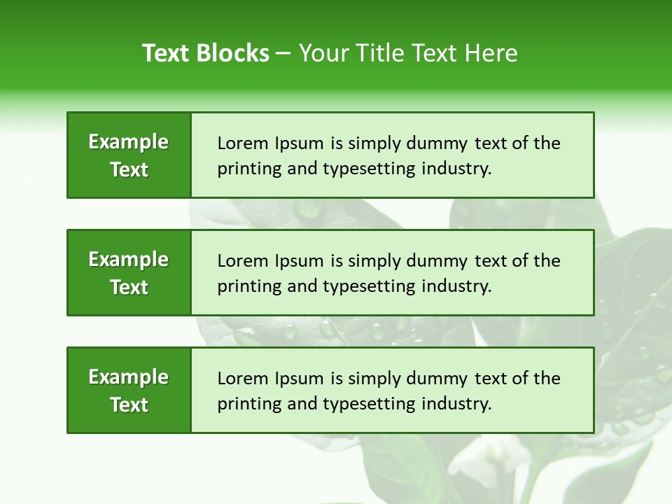 Garden Green Farmland PowerPoint Template