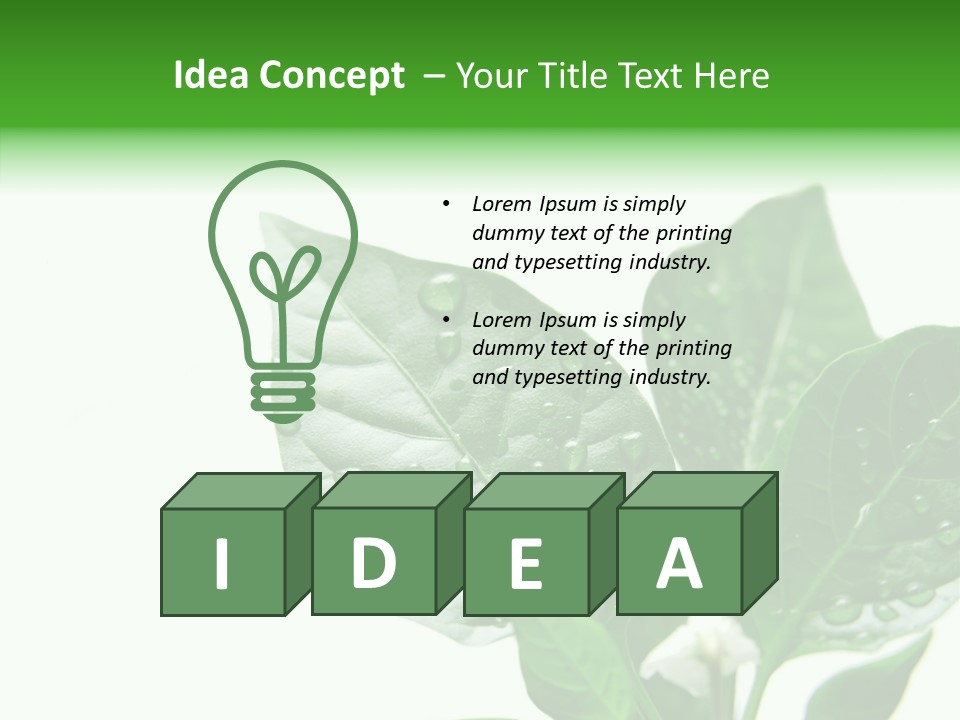 Garden Green Farmland PowerPoint Template