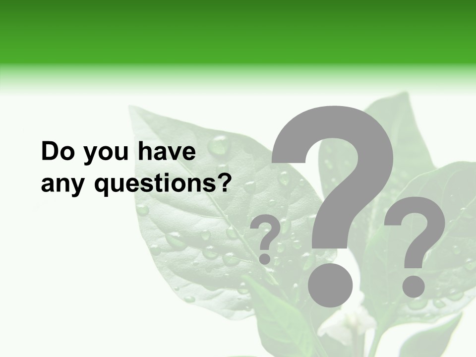 Garden Green Farmland PowerPoint Template