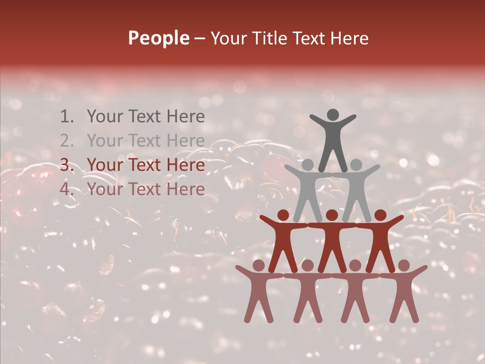 Humor Character Teamwork PowerPoint Template