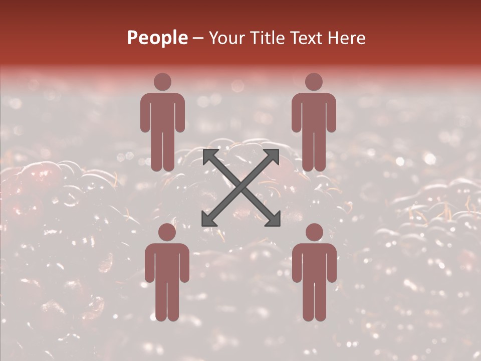 Humor Character Teamwork PowerPoint Template