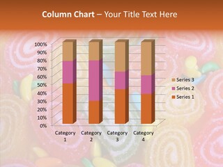 Orange Candy Sweet PowerPoint Template