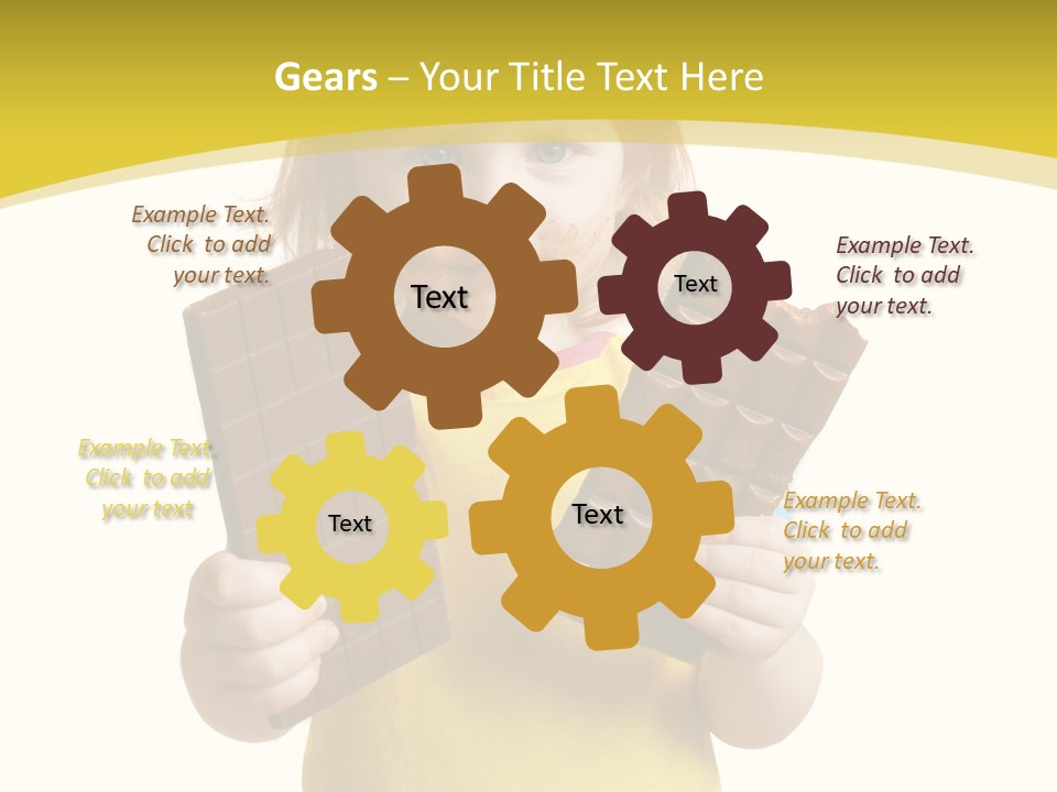 Human Serious Excitement PowerPoint Template