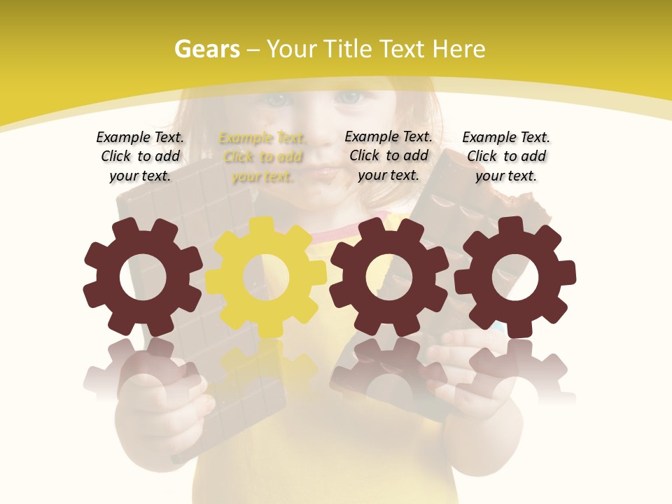 Human Serious Excitement PowerPoint Template