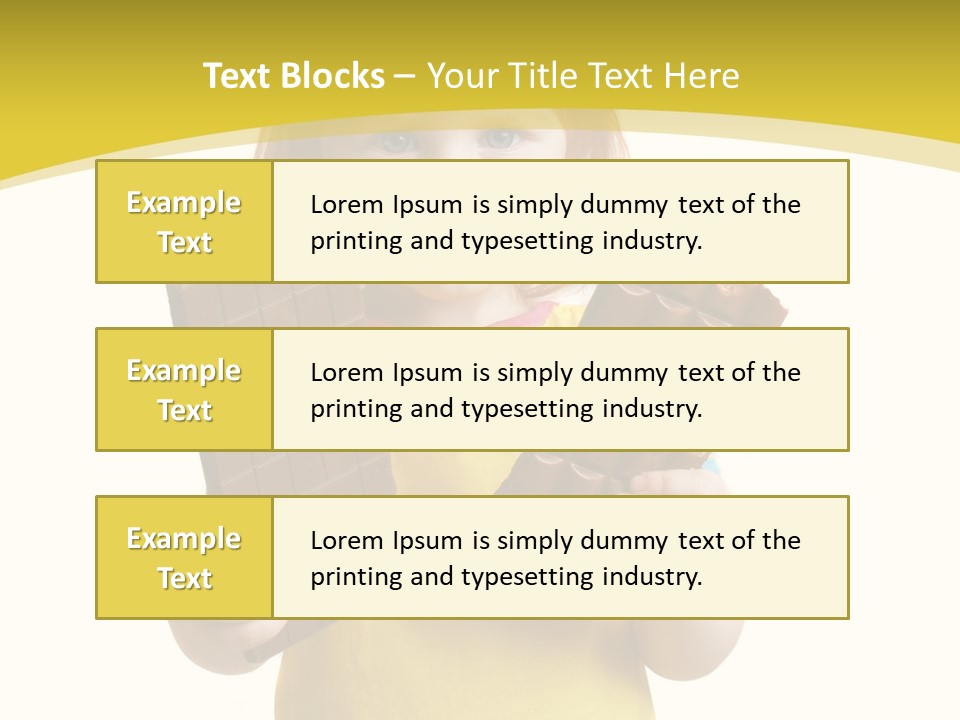 Human Serious Excitement PowerPoint Template