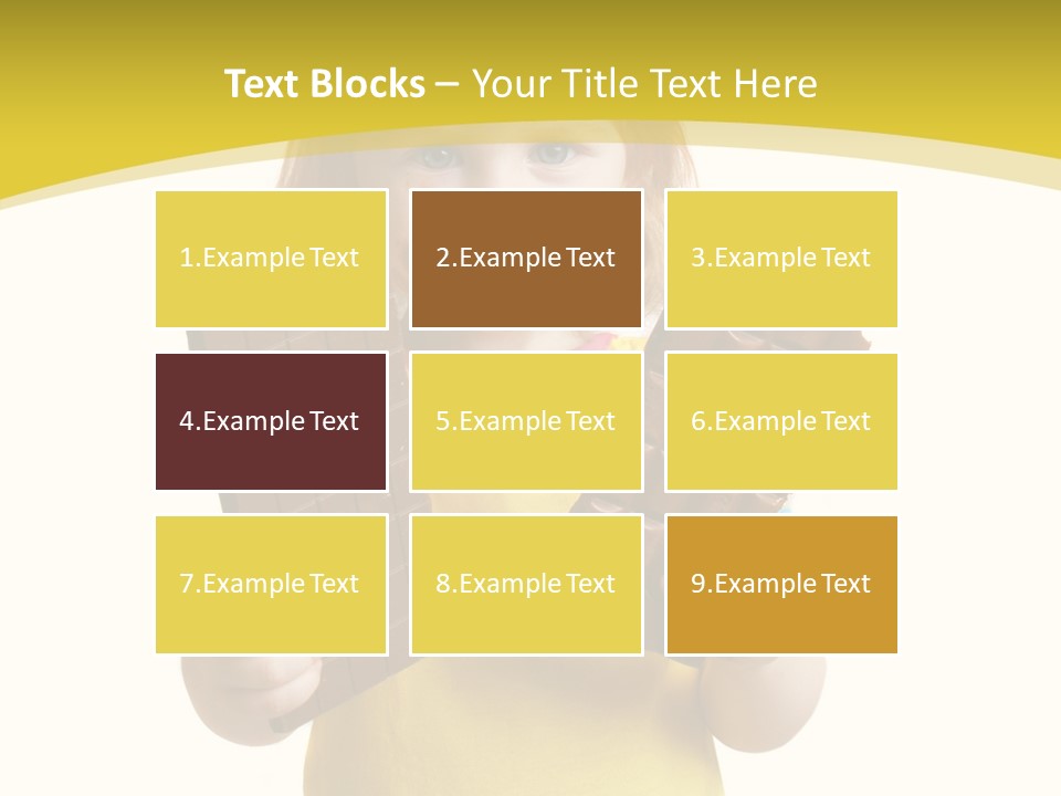 Human Serious Excitement PowerPoint Template