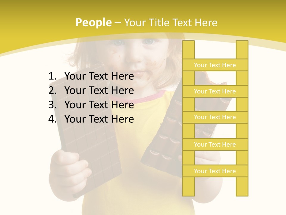 Human Serious Excitement PowerPoint Template