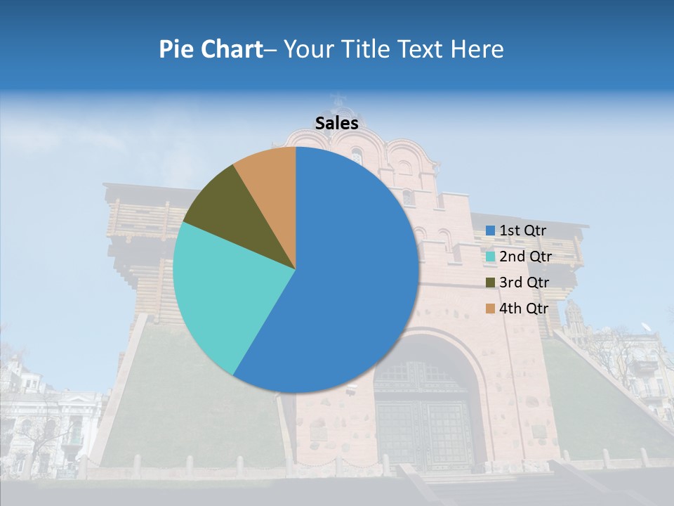 Walls Historic Kiev PowerPoint Template