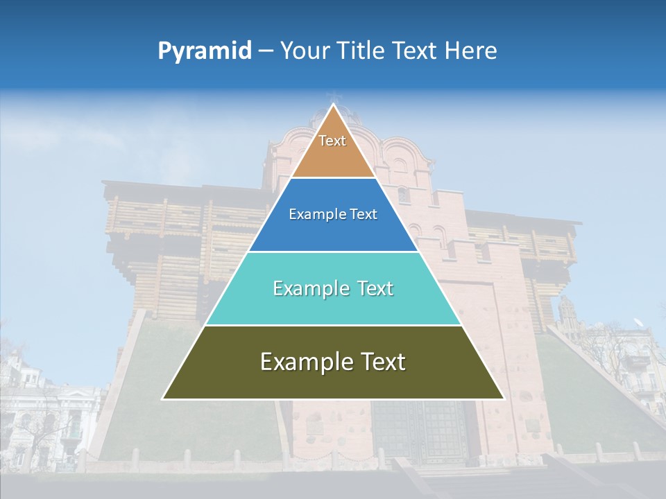 Walls Historic Kiev PowerPoint Template