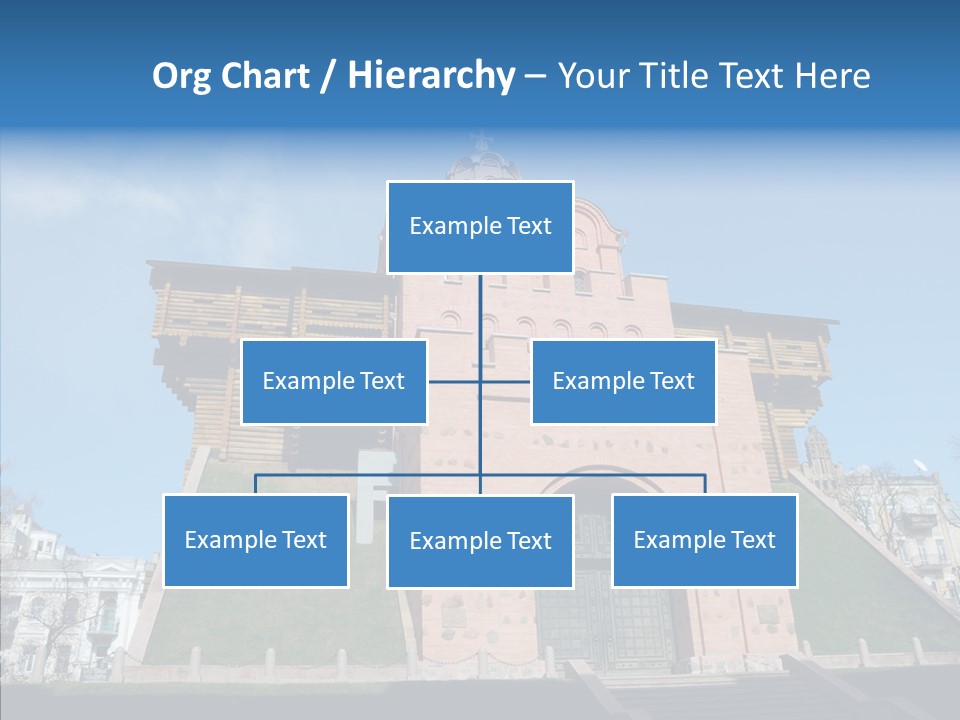 Walls Historic Kiev PowerPoint Template
