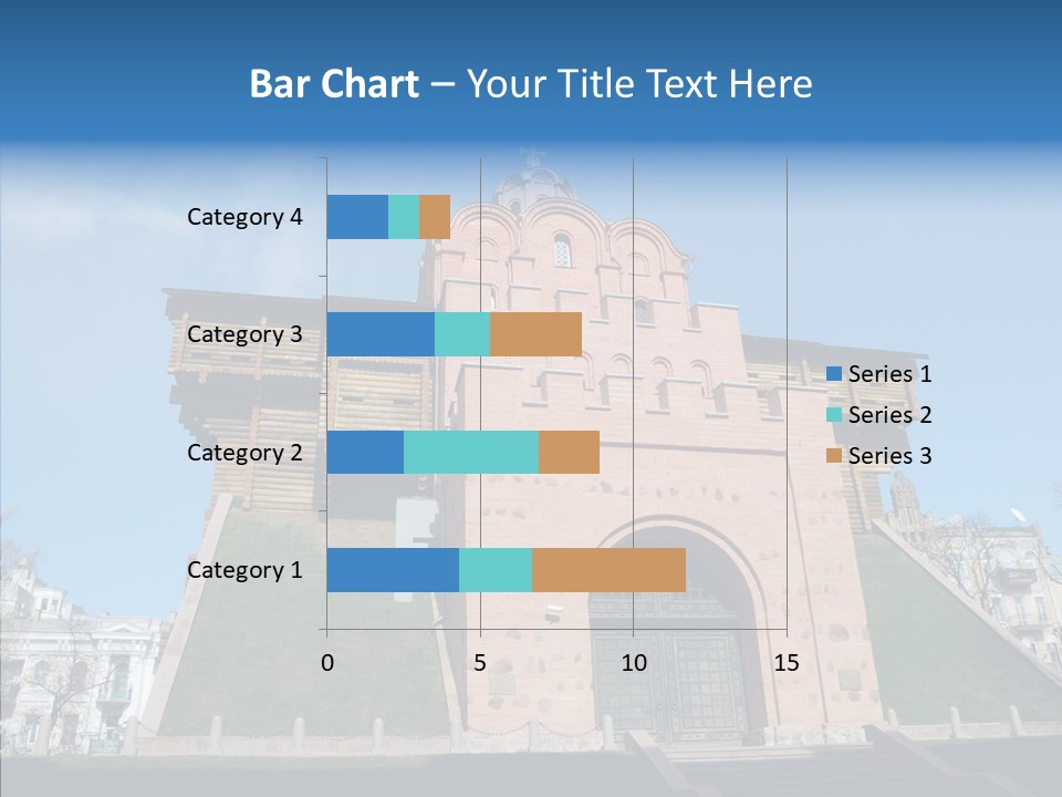 Walls Historic Kiev PowerPoint Template