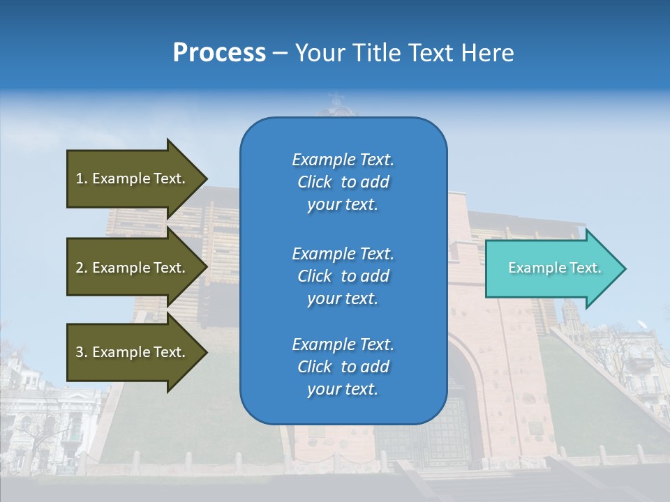 Walls Historic Kiev PowerPoint Template