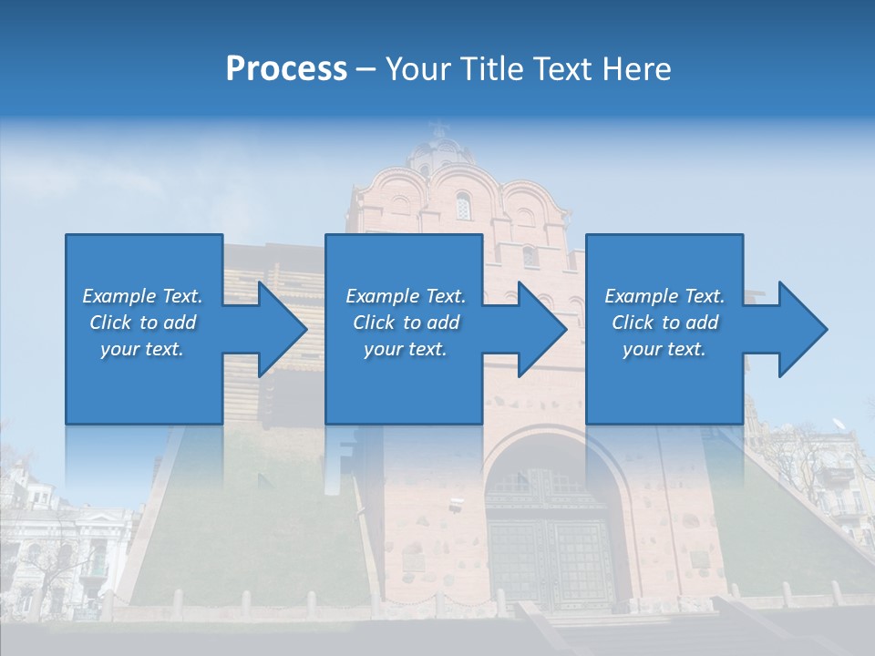 Walls Historic Kiev PowerPoint Template