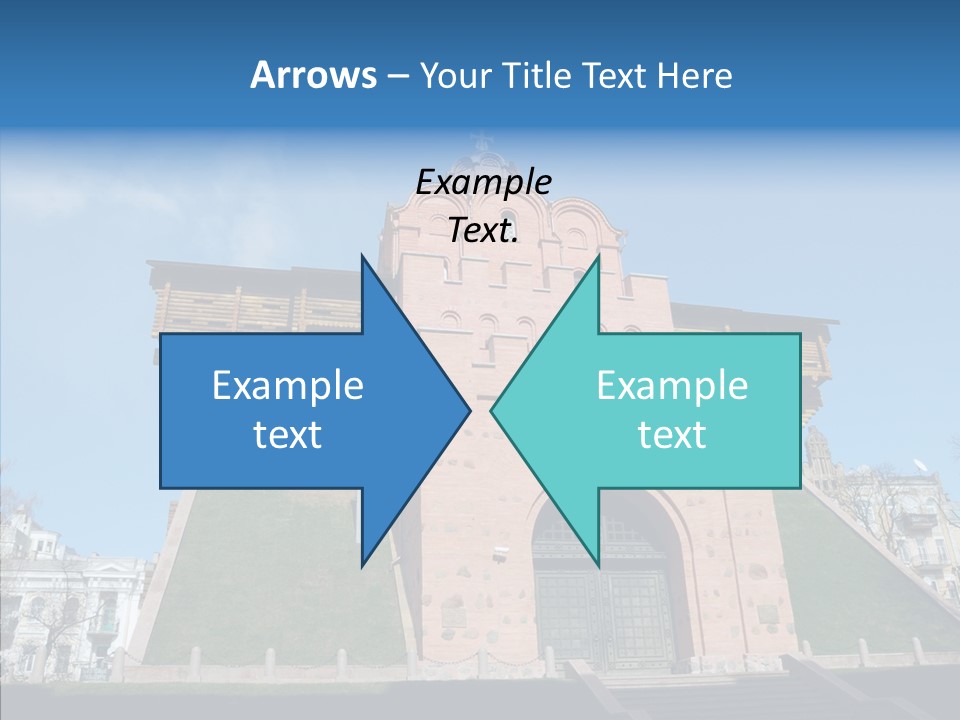 Walls Historic Kiev PowerPoint Template