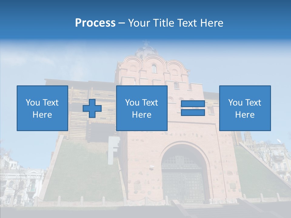 Walls Historic Kiev PowerPoint Template
