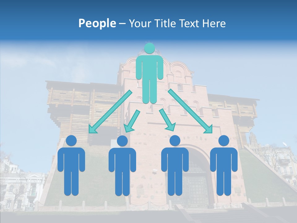 Walls Historic Kiev PowerPoint Template